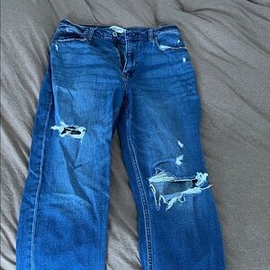 Abercrombie & Fitch 28 Ankle Straight Ultra High Rise Jeans